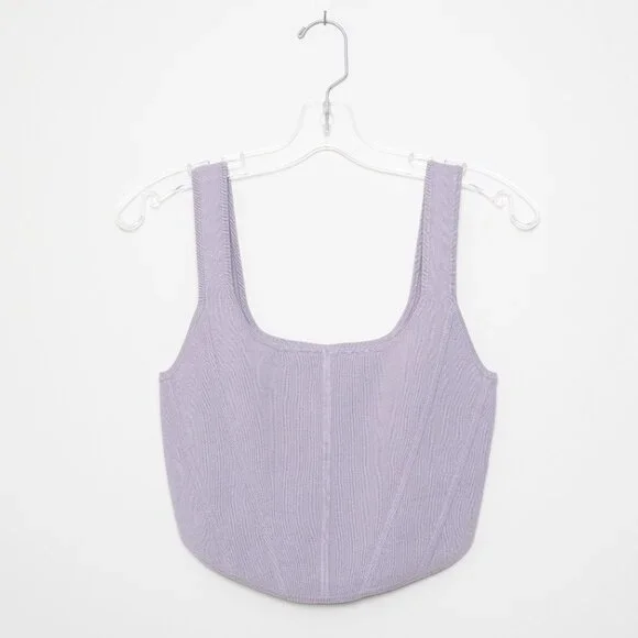 Aritzia Wilfred Natalie Sculp Knit Sweater Top - Picture 1 of 6